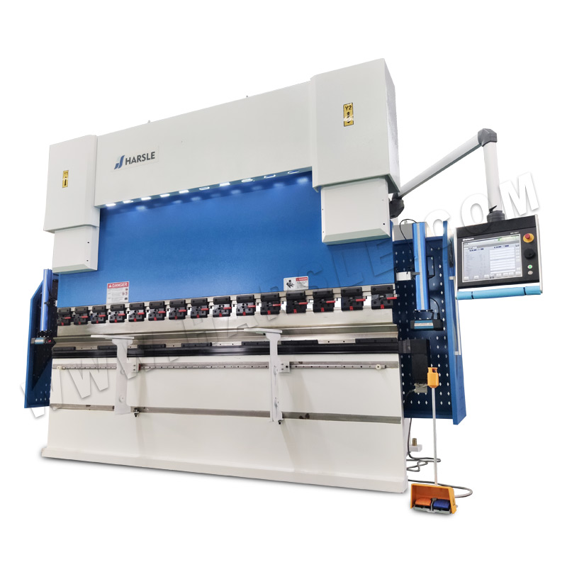 250T/3200 የሃይድሮሊክ ፕሬስ ብሬክ ከ6+1 ዘንግ እና DA-66T ጋር